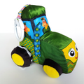 John Deere TOMY LAMAZE TRACTOR Baby Pram Activity 16cm Clip & Go Farm Soft Toy0