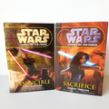 STAR WARS Books Legacy Of The Force Sacrifice 2007 Invincible 2008 Set Hardcover0