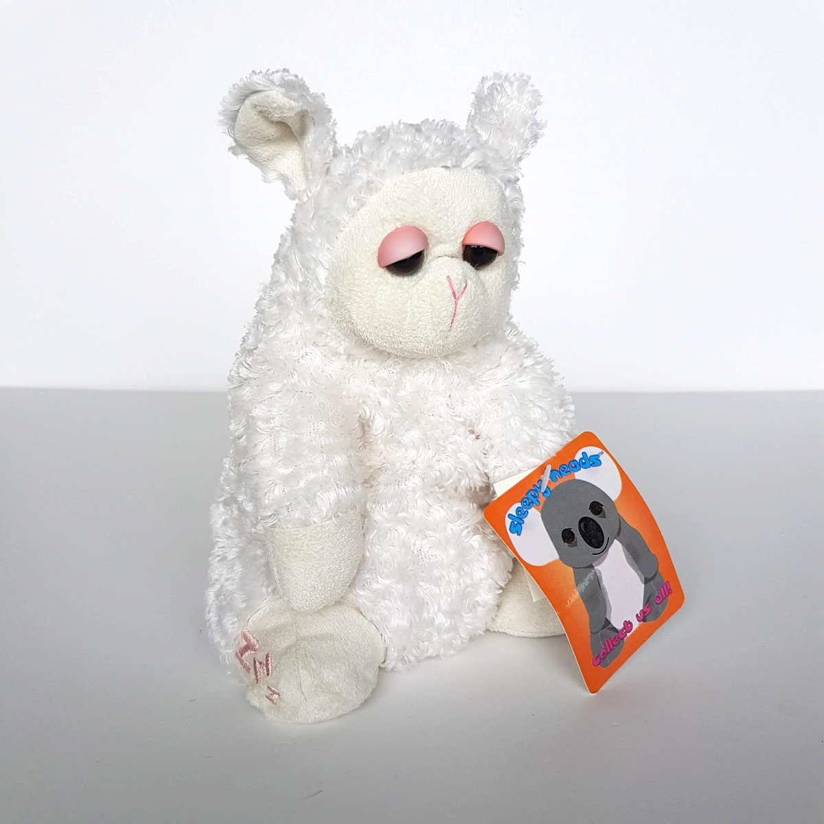 RARE CA Australia SLEEPY HEADS LAMB Lambzi Plush 16cm Stuffed Animal Soft Toy0