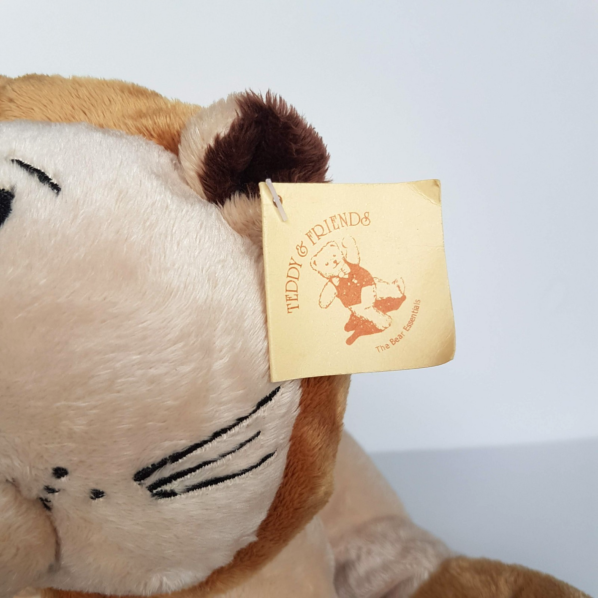 Teddy & Friends LION LEOPOLD Plush Floppy 23cm Wild Cat Stuffed Animal Soft Toy3