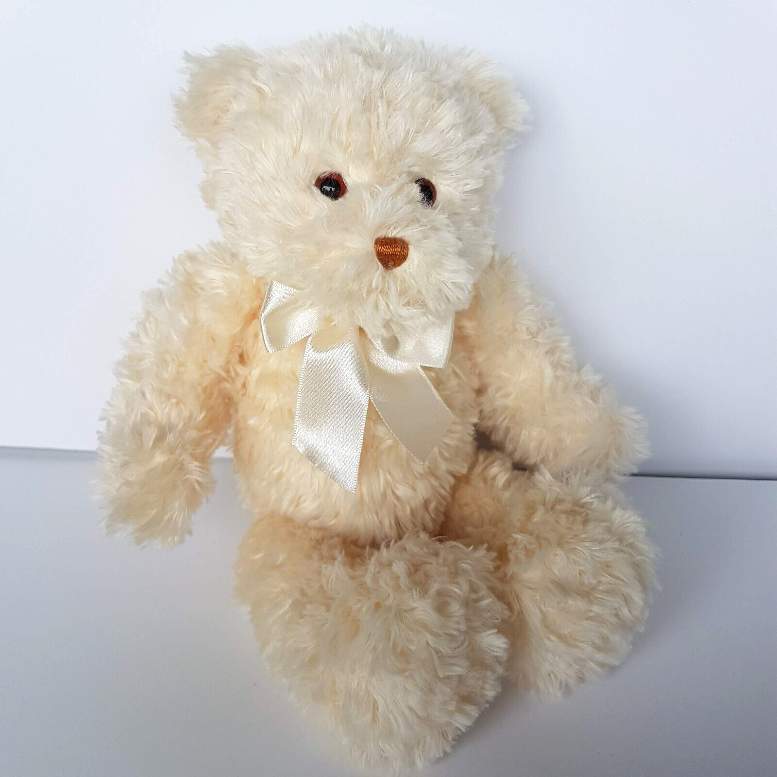 GUND Teddy Bear HUGGINS Plush Cream Beige 13” Stuffed Animal Cuddly Soft Toy1