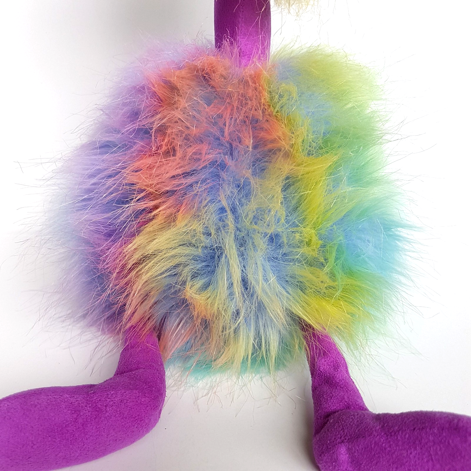 Jellycat RAINBOW POMPOM OSTRICH 37cm Retired Stuffed Animal Bird Soft Toy Cute5