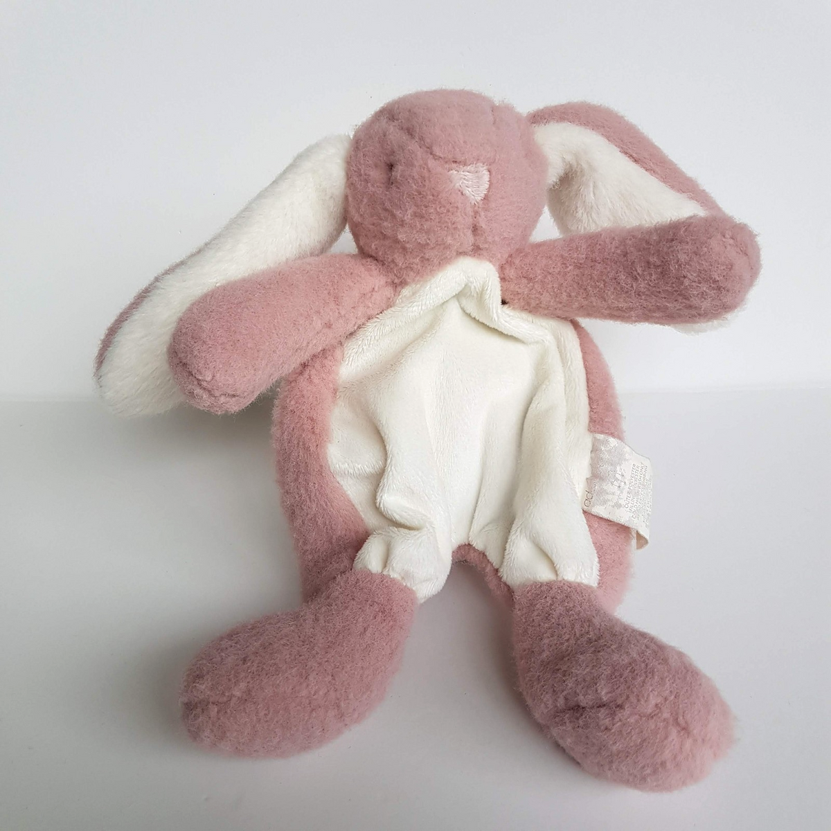 Adairs Baby PINK BUNNY Rabbit Lovey Security Comforter Sleep Soother Soft Toy0