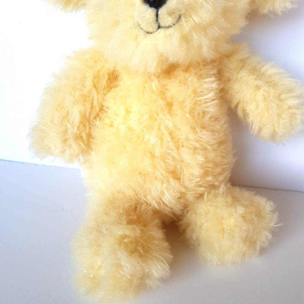 FAO Schwarz YELLOW PARTY DOG Puppy 30cm Plush Stuffed Animal Birthday Soft Toy5