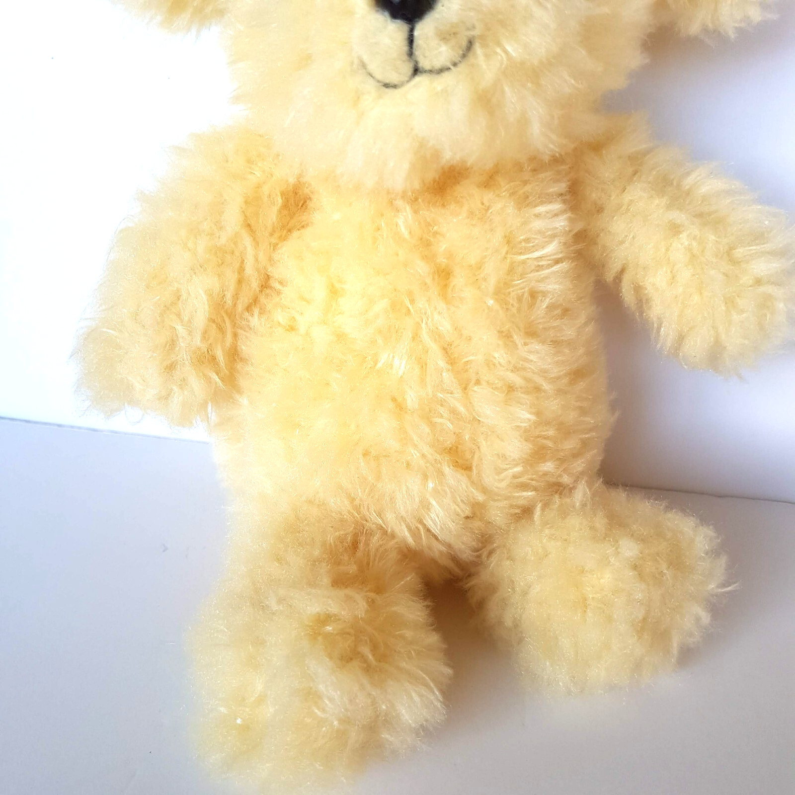 FAO Schwarz YELLOW PARTY DOG Puppy 30cm Plush Stuffed Animal Birthday Soft Toy5