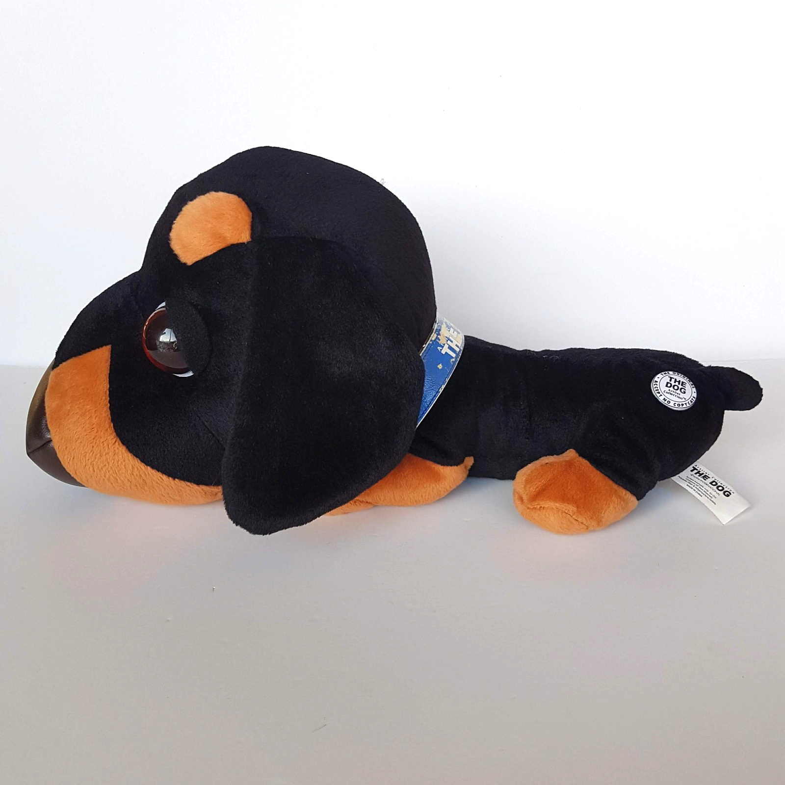 ARTLIST The DOG LARGE ROTTWEILER 35cm Puppy Plush Soft Toy Collar Stuffed Animal2