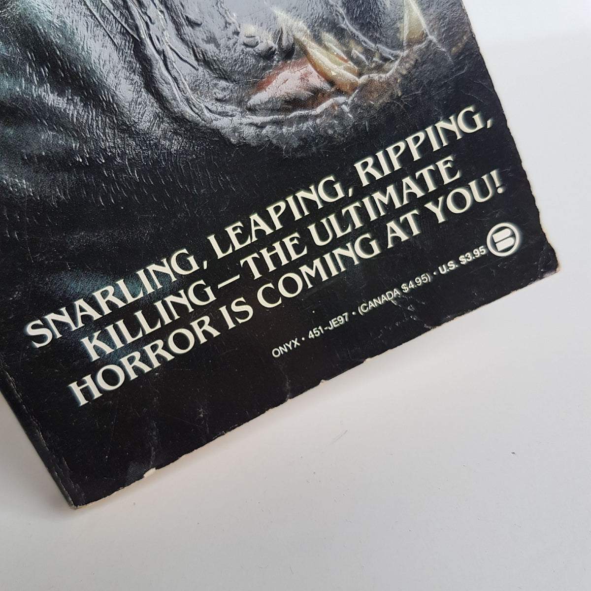MANSTOPPER Douglas Borton Book Horror Paperback FIRST EDITION 1988 Scary Novel13