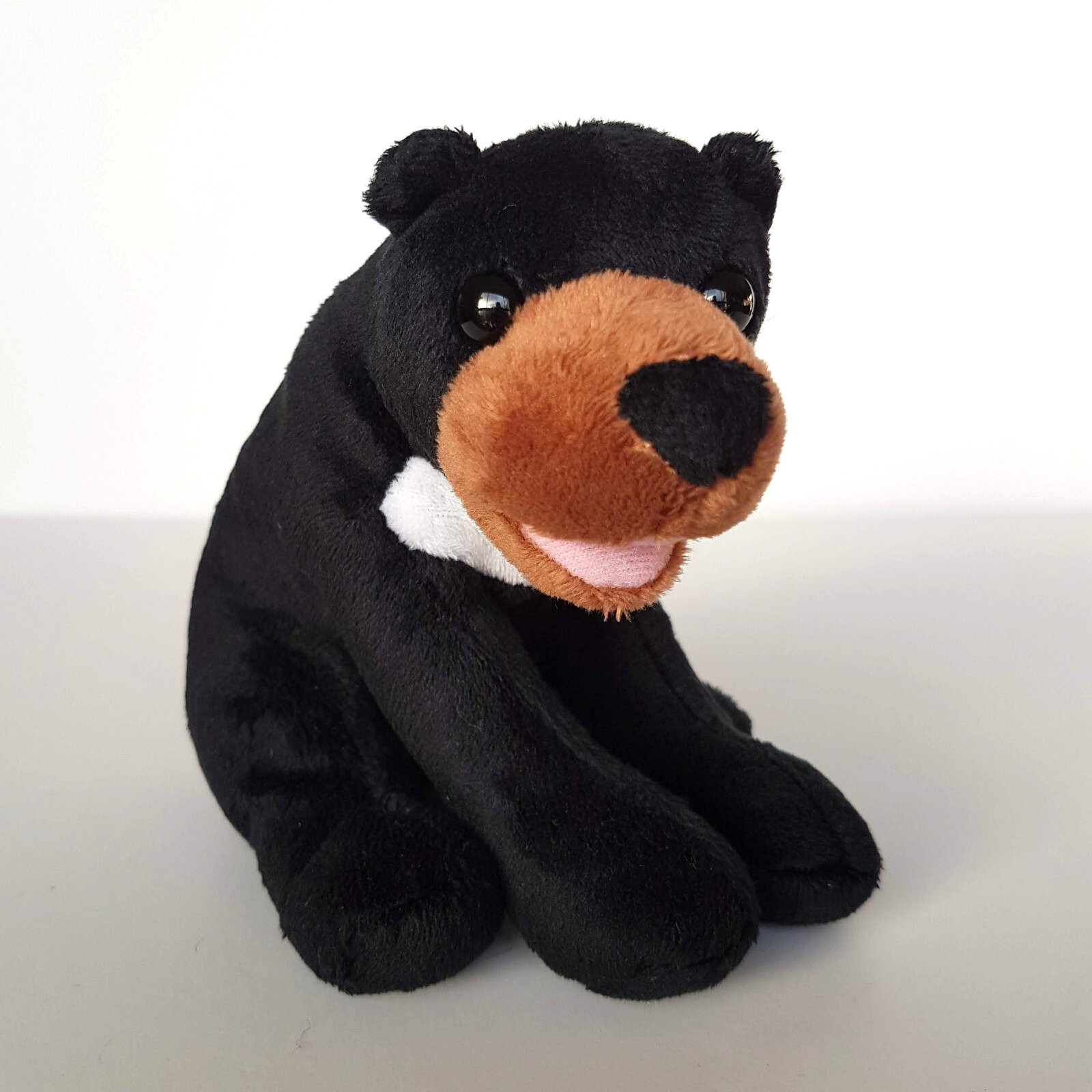 Goodies BLACK SUN BEAR Plush Endangered Soft Toy Beans Stuffed Animal Cuddly1