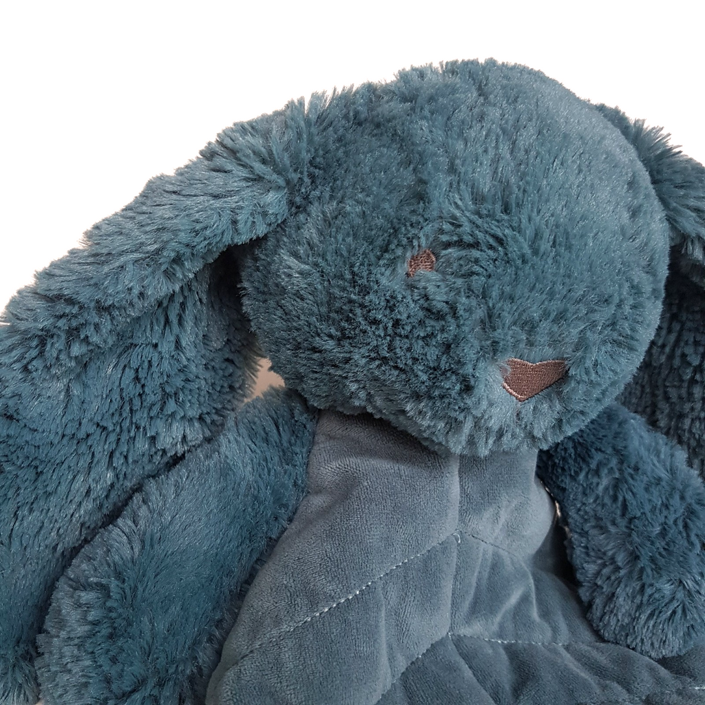 OB Designs BANJO BUNNY Baby Lovey Security Blanket Comforter Soft Toy Animal1