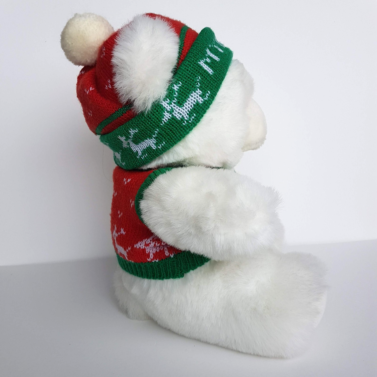 Myer MYBEAR II CHRISTMAS BEAR Plush Teddy Bear 32cm VINTAGE Stuffed Animal3