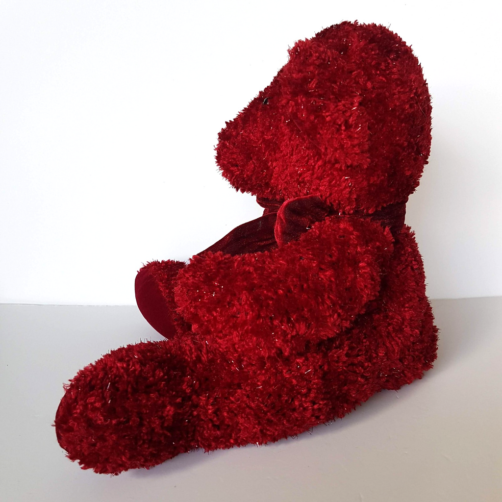Russ ROSETTA SPARKLE RUBY Teddy Bear Plush Stuffed Animal Soft Toy Christmas Toy9
