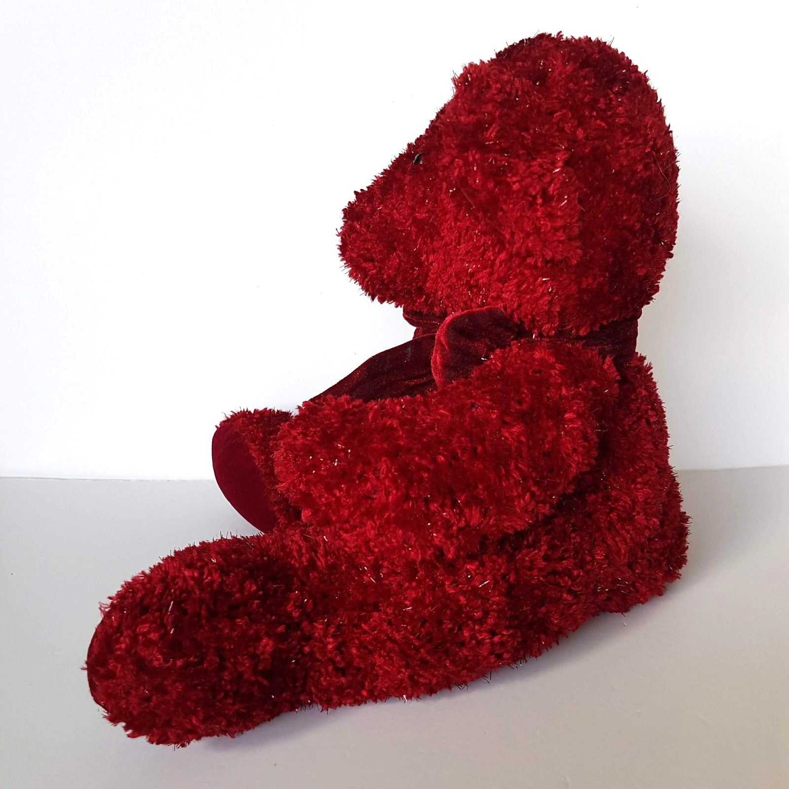 Russ ROSETTA SPARKLE RUBY Teddy Bear Plush Stuffed Animal Soft Toy Christmas Toy9