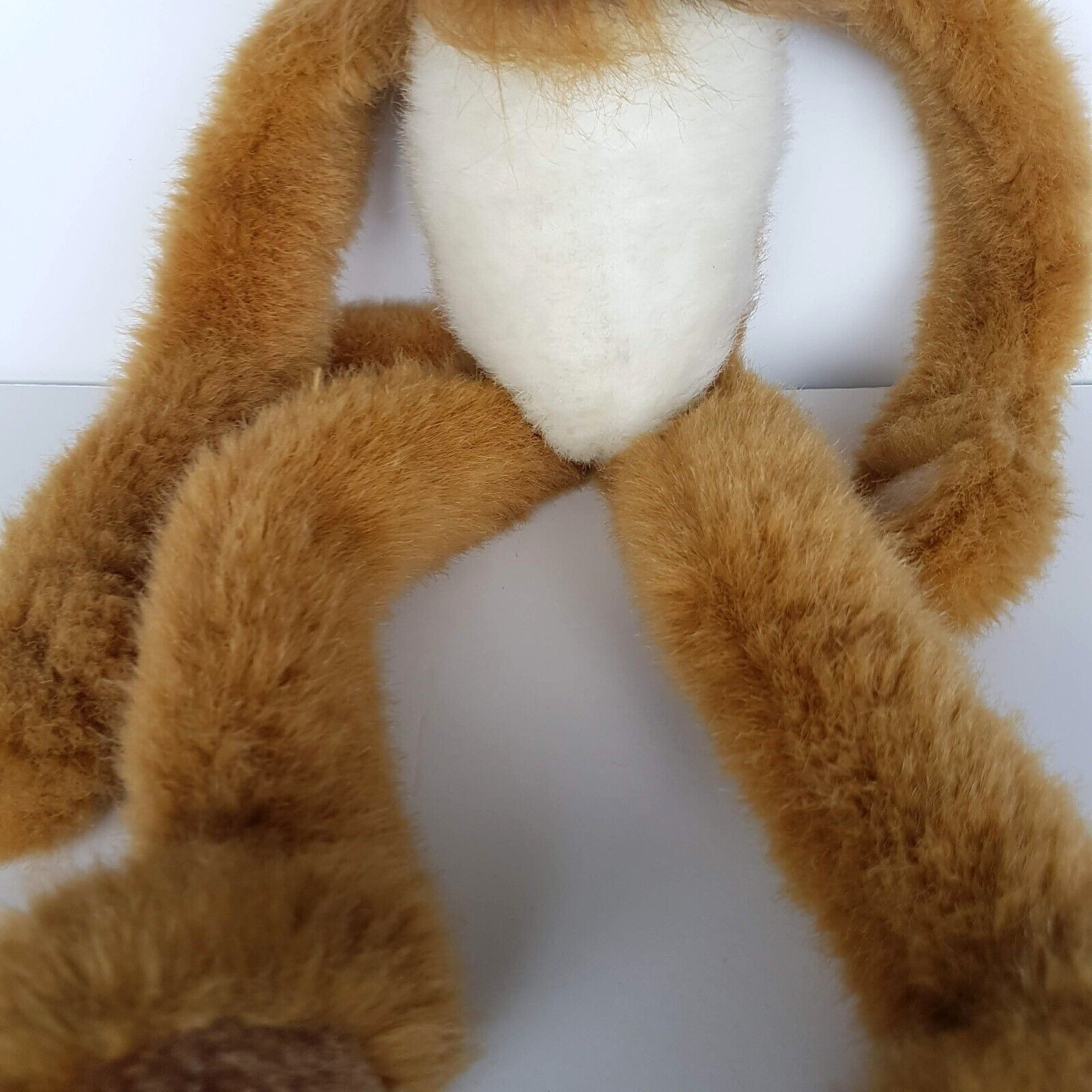 Wild Republic LION NECK HANGER Plush Vintage Stuffed Animals Soft Toy Long Arms2