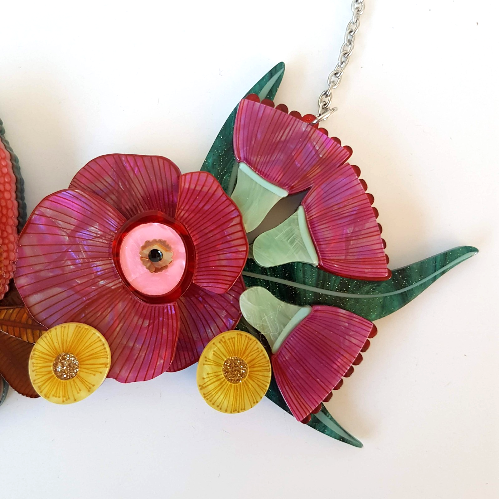 Erstwilder 2021 FLORA ANTIPODEA Necklace Jocelyn Proust Statement Piece Flowers4