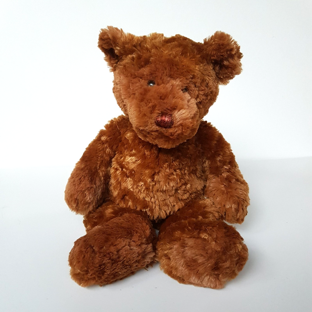 Tomfoolery CHOCOLATE TEDDY BEAR Floppy 32cm Stuffed Animal Soft Toy Cuddly Cute1