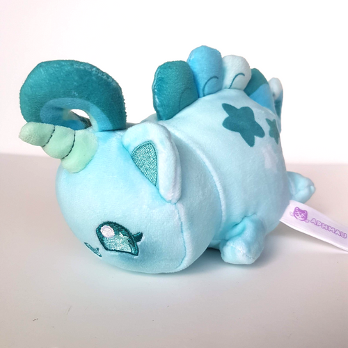 Aphmau MeeMeows TURQUOISE UNICORN CAT Mystery Plush Stuffed Animal Soft Toy Cute0