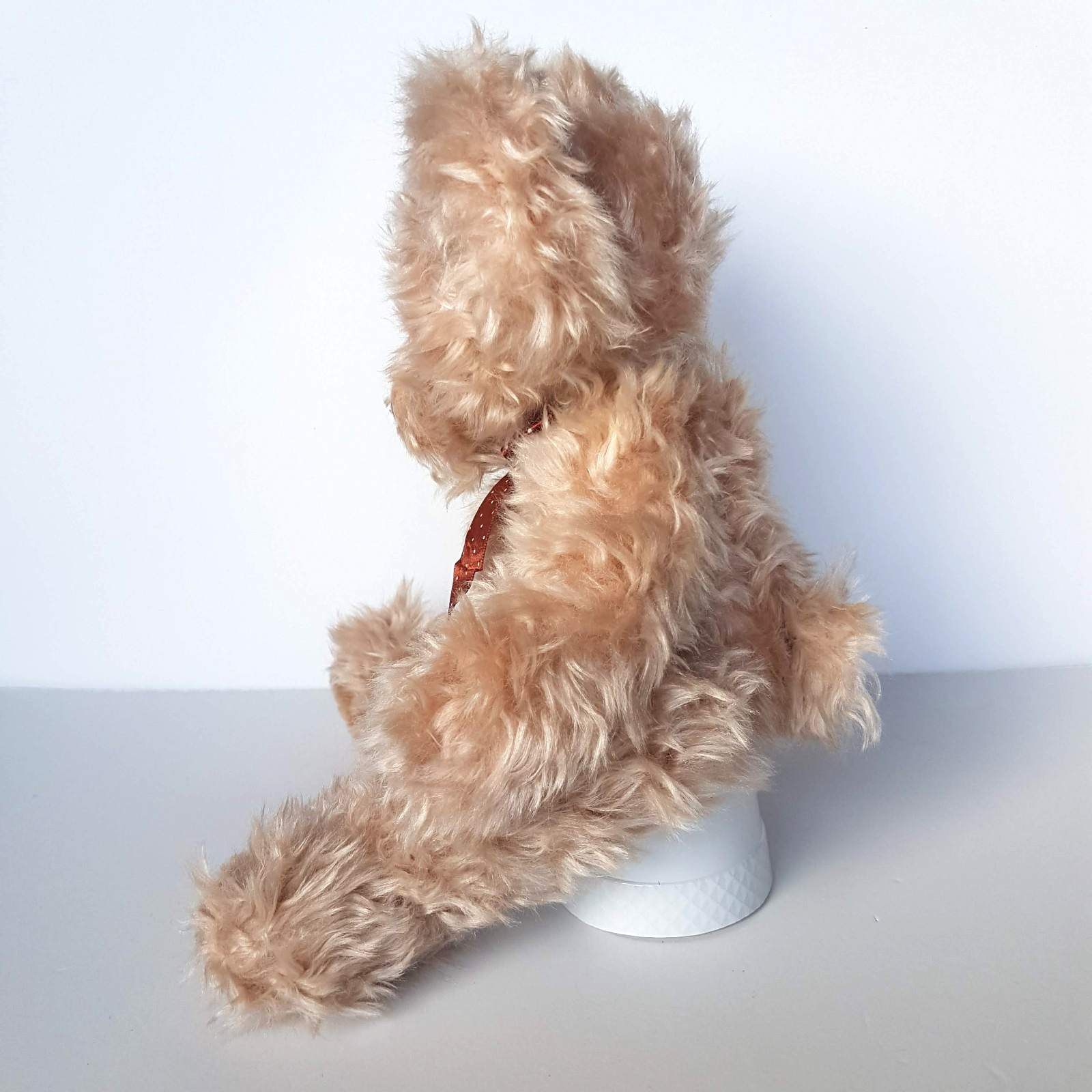 Russ RADCLIFFE BEAR Teddy 27cm Beige Tan Scruffy Plush Stuffed Animal Soft Toy9