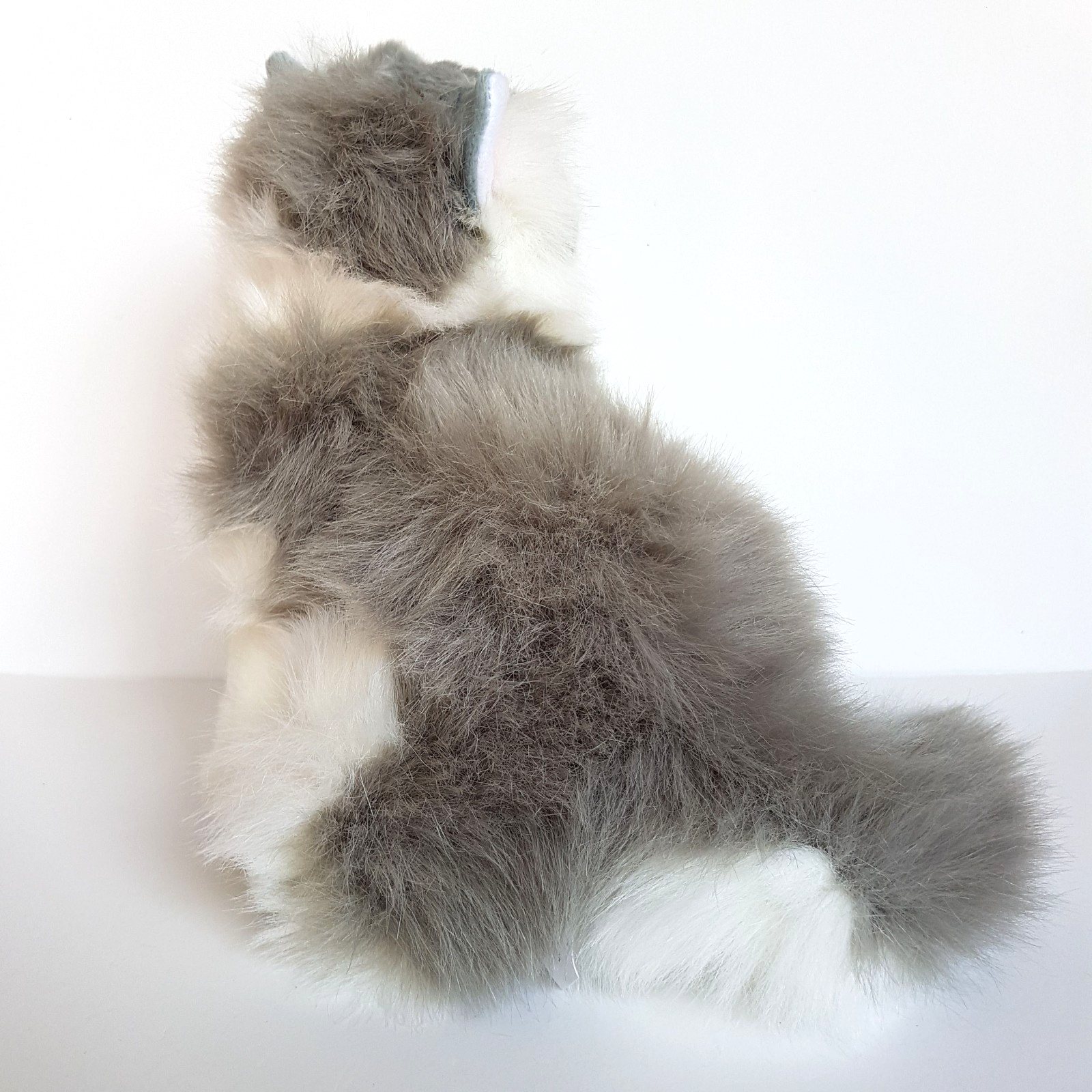 Bocchetta NORWEGIAN GREY CAT Realistic Missy Plush 30cm Stuffed Animal Soft Toy7