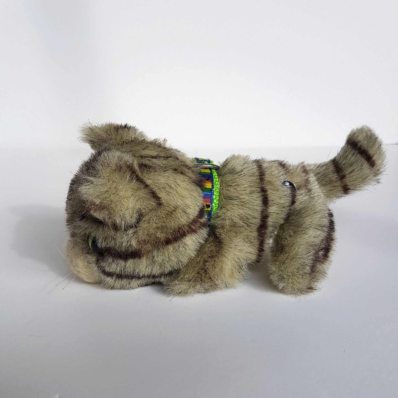 ARTLIST The Cat GREY TABBY Plush 15cm Kitten Soft Toy Stuffed Animal Collar Cute2
