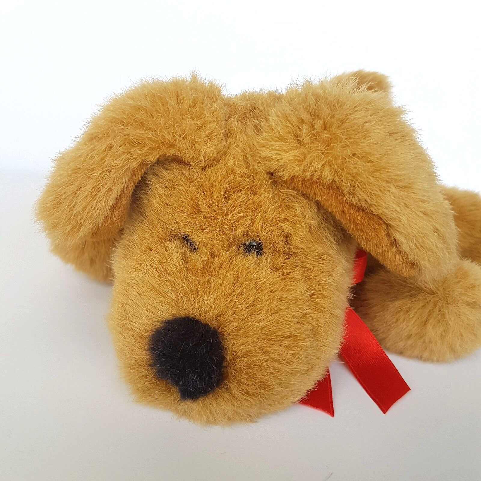 Korimco Love Heart DOG PLUSH Laying Plush Stuffed Animal Puppy Soft Toy Cuddly1
