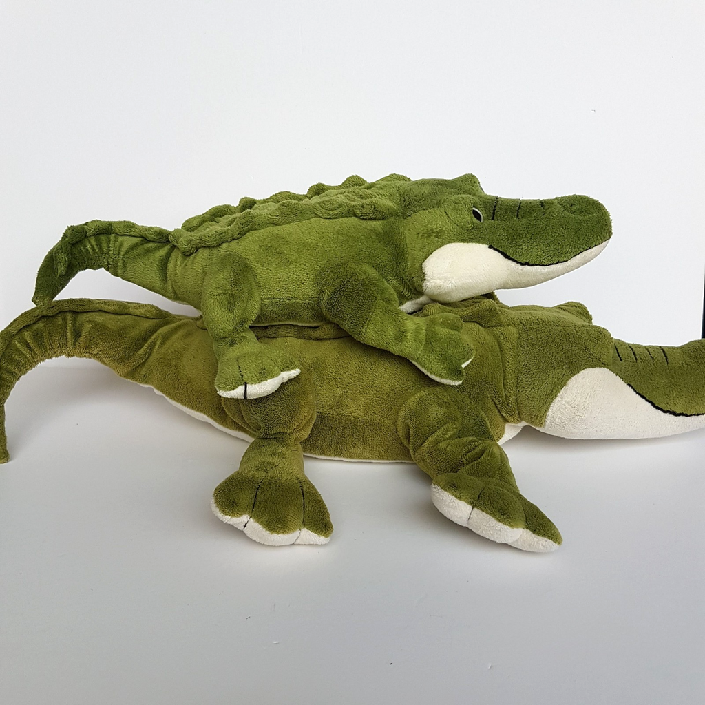 Wild Republic CROCODILE MUM & BABY Alligator Gator Plush Stuffed Animal Soft Toy4
