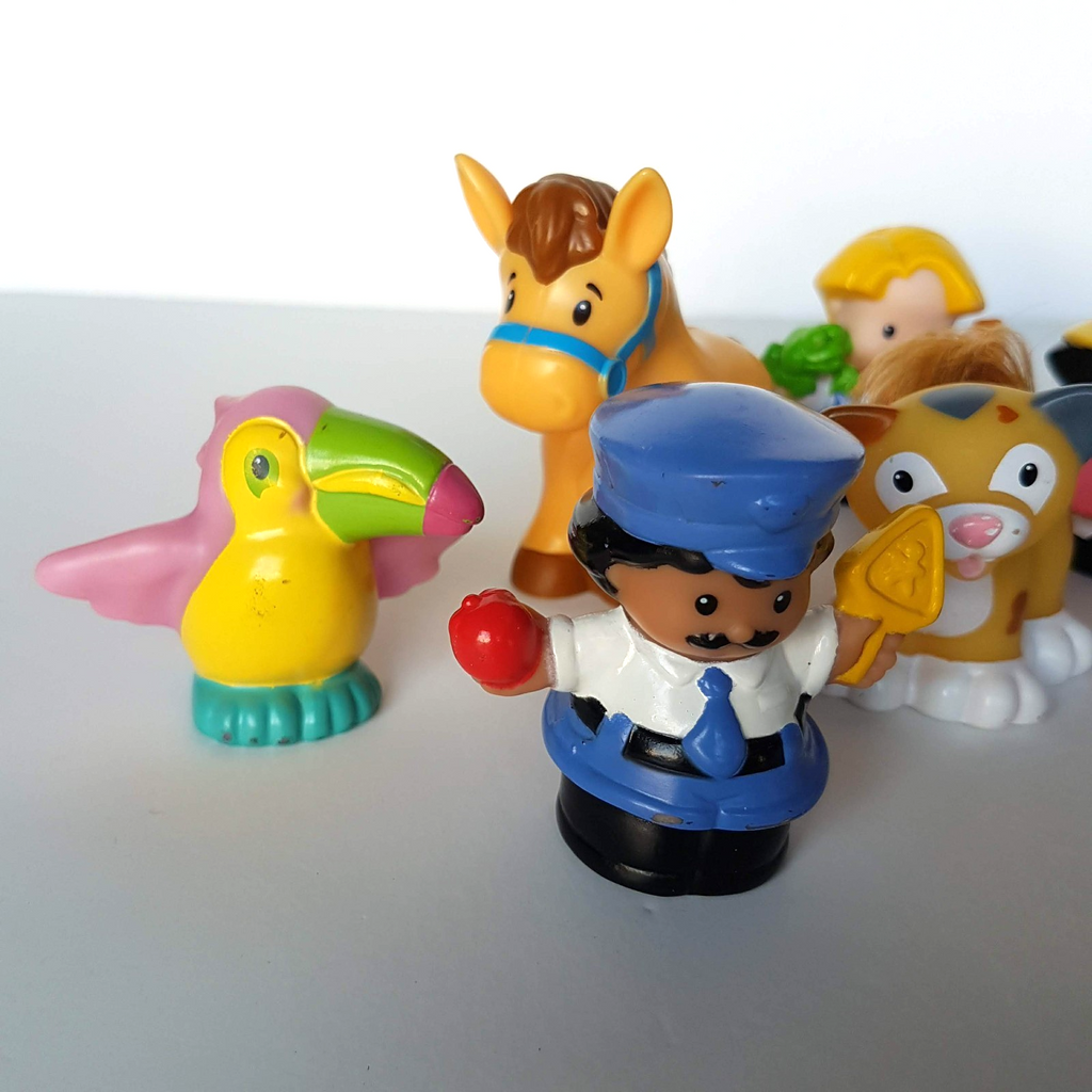 Fisher Price Little People MIXED LOT Farm Animals Birds Boy Girl Figures Toy1