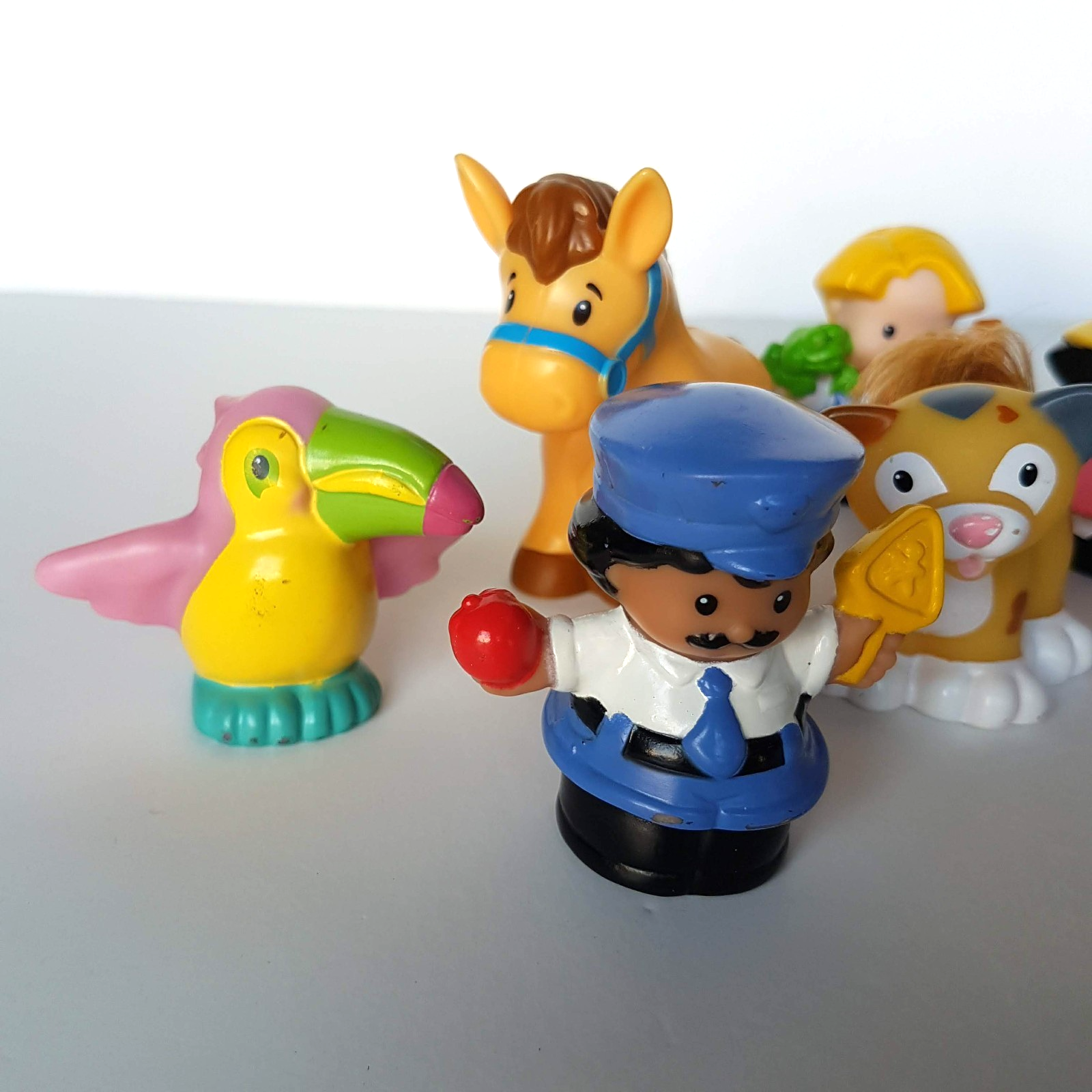 Fisher Price Little People MIXED LOT Farm Animals Birds Boy Girl Figures Toy1