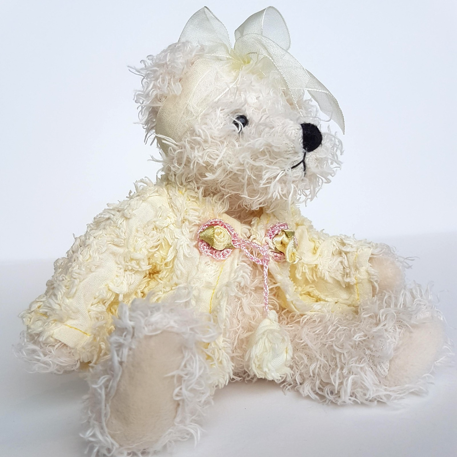 Blythswood Bears TEDDY Plush 22cm Stylesetter Yellow Stuffed Animal Soft Toy #15