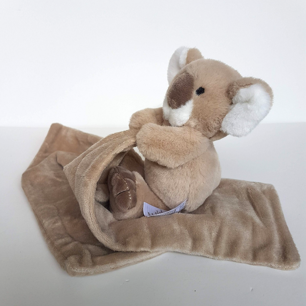 Kaiser Baby BROWN KOALA Lovey Plush Security Blanket Comforter Sleep Soft Toy4