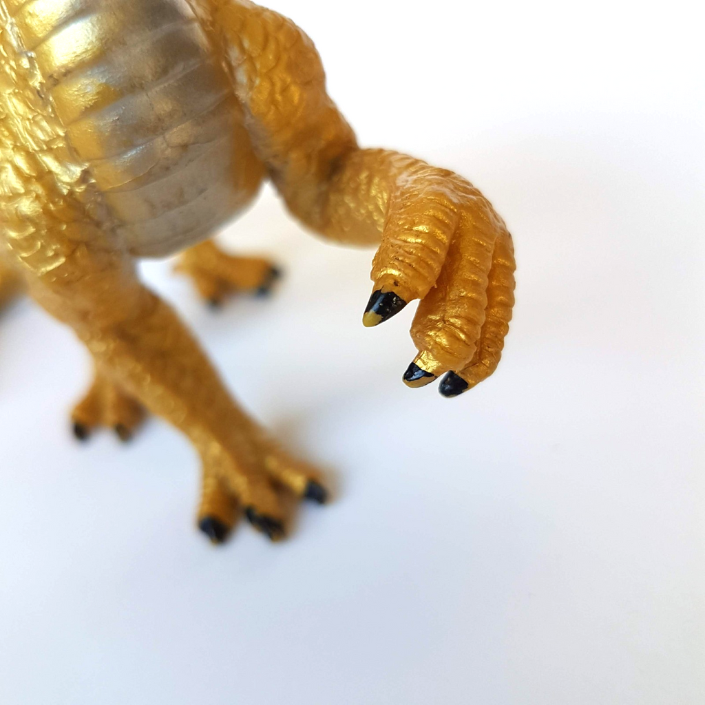 Mojo GOLD DRAGON Action Figure Vinyl Fantasy Mythical 15cm 2014 Medieval Monster6
