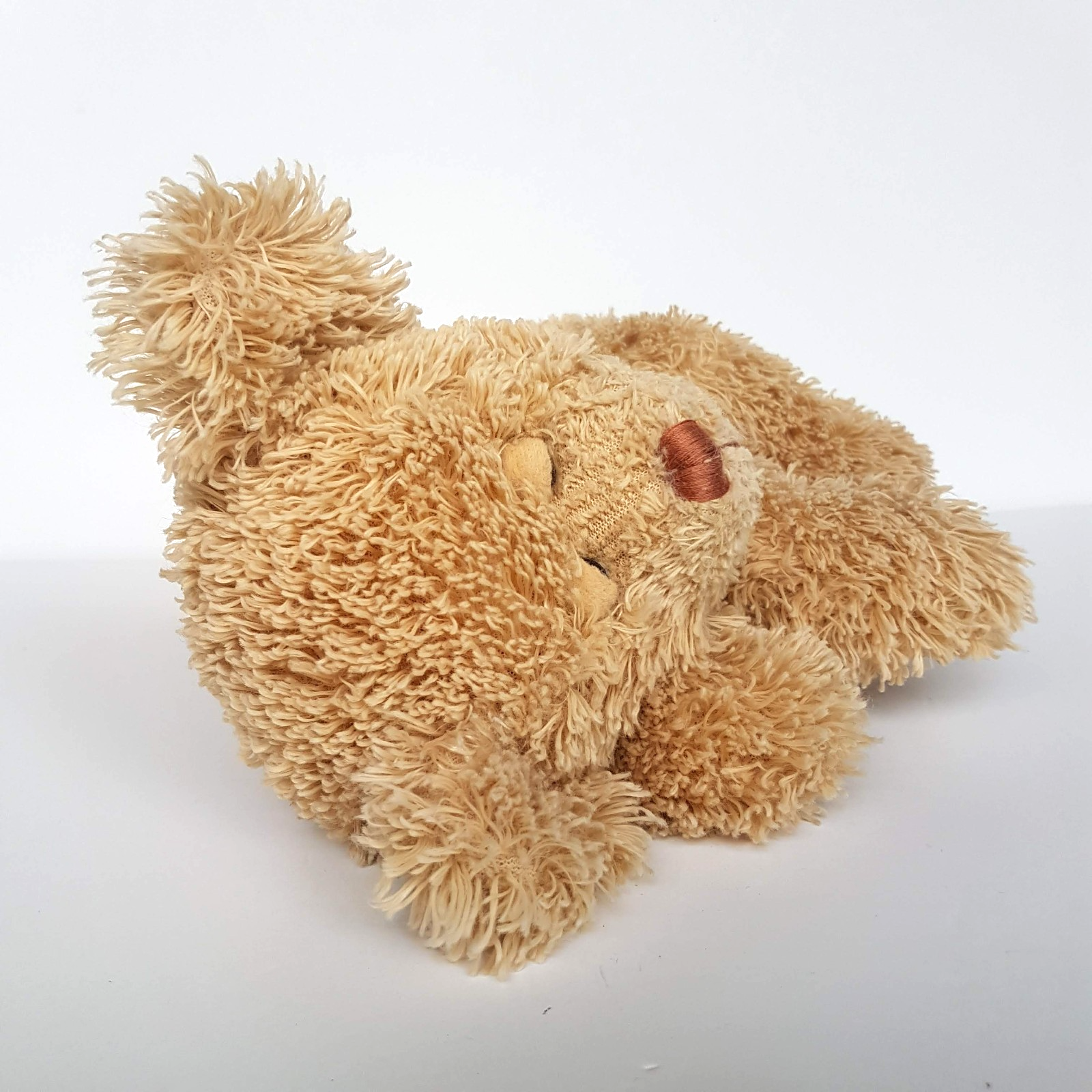 Cute SLEEPY EYE TEDDY BEAR 32cm Plush Soft Toy Stuffed Animal Cuddly Floppy Toy4