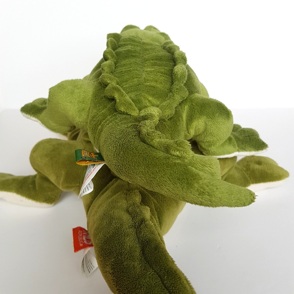 Wild Republic CROCODILE MUM & BABY Alligator Gator Plush Stuffed Animal Soft Toy11