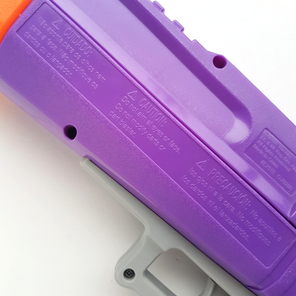 Hasbro Nerf FORTNITE BLASTER Hand Cannon Dart 30cm Action Toy Purple Orange4