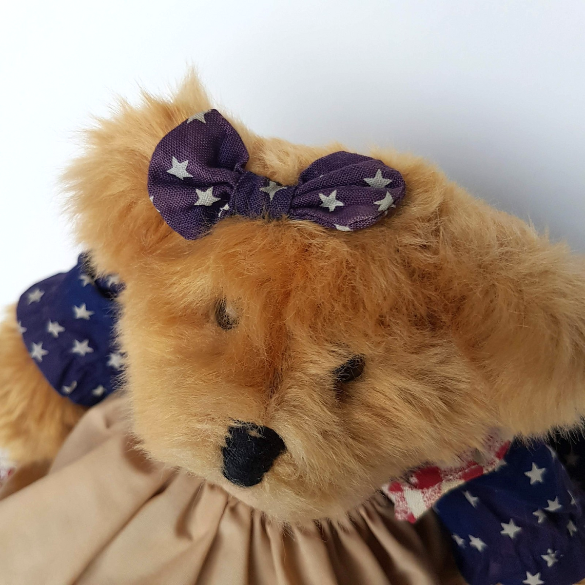 Russ AMELIA Teddy Bear Plush 28cm Star Dress Stuffed Animal Soft Toy Clothes Bow3