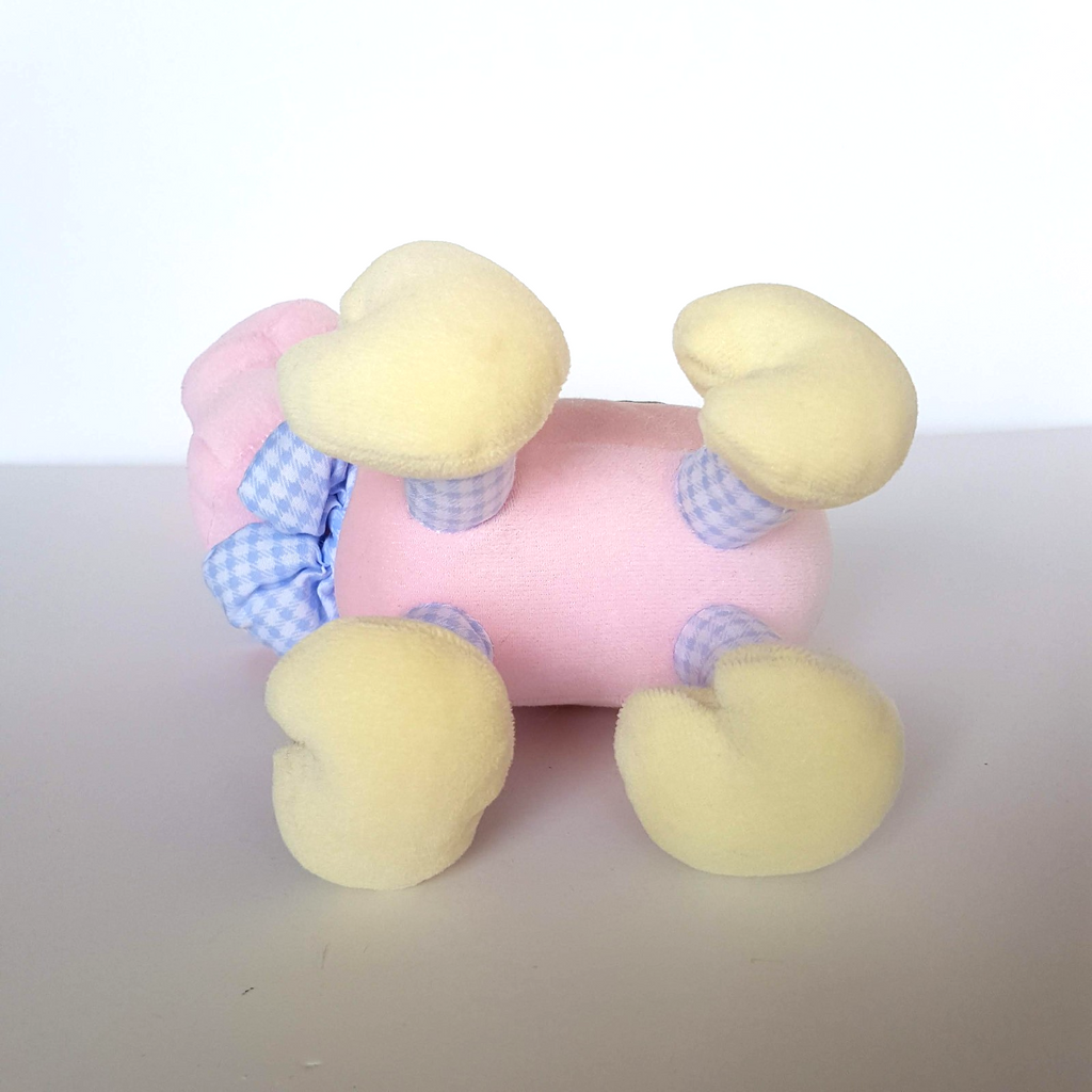 Velour FARMYARD FRIENDS PIG Vintage Plush Stuffed Animal Farm Piglet Soft Toy7