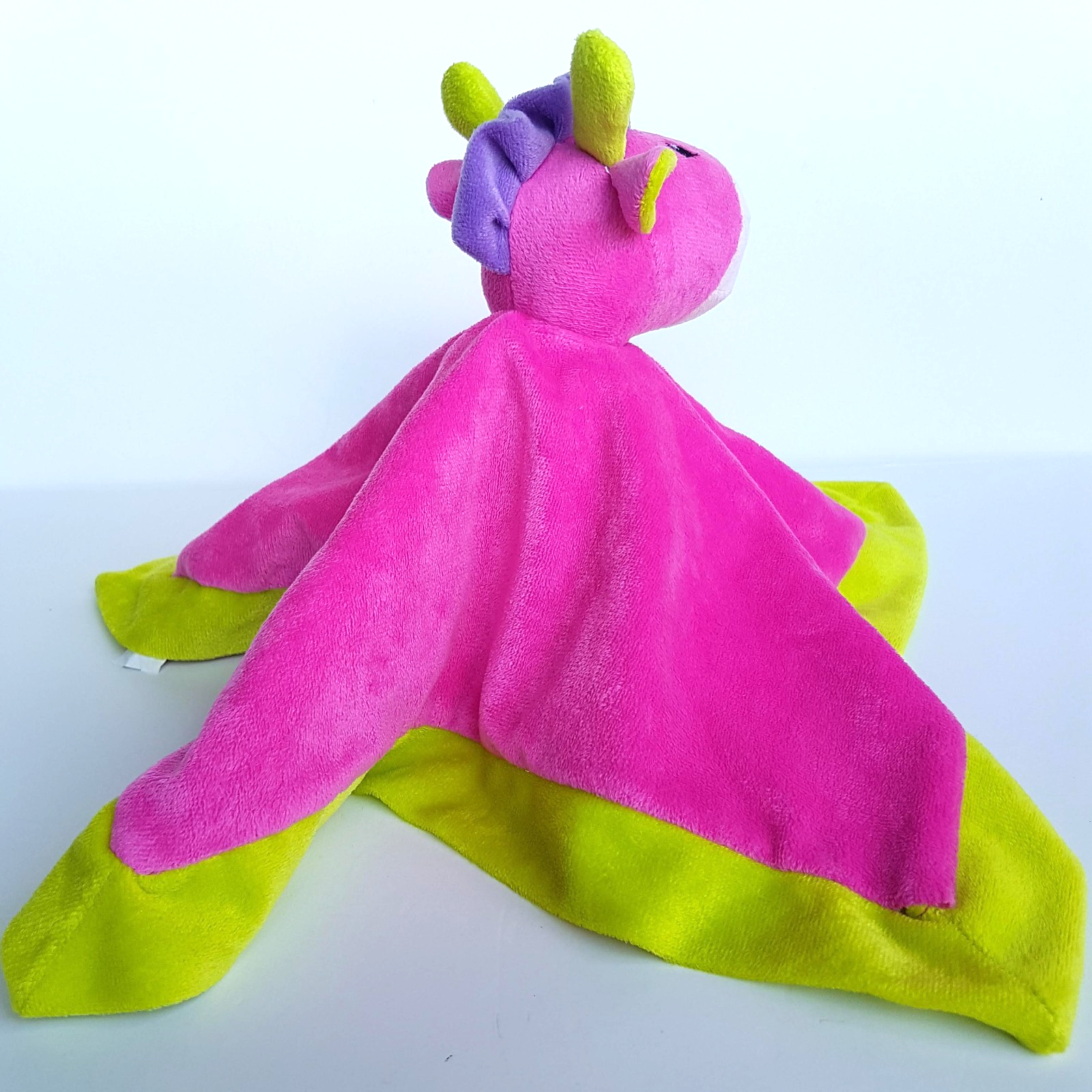 Teddy Time PINK GIRAFFE Baby Lovey Security Blanket Plush Comforter Soft Toy4