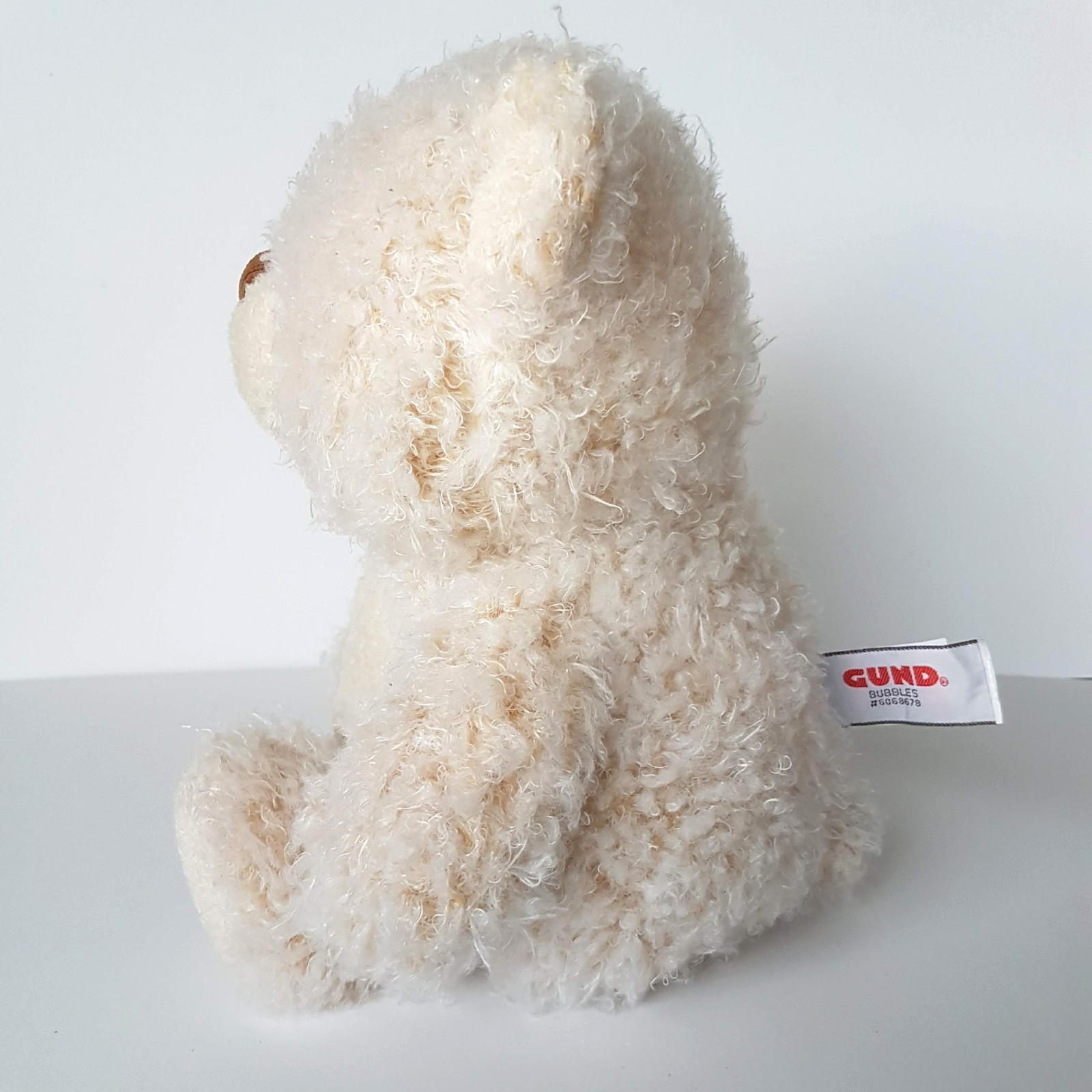 Gumd BUBBLES Cream Bear Plush Soft Toy 28cm Stuffed Animal SUPER CUDDLY Cute5