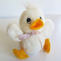 Vintage Cuddle Wit DUCK Bird Plush Stuffed Animal Duckling Soft Toy 12cm Cute0