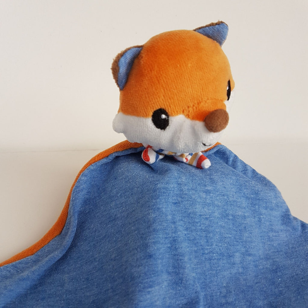 Tiger Tribe FOX Lovey Plush Velour Baby Comforter Security Blanket Soft Toy Cute2
