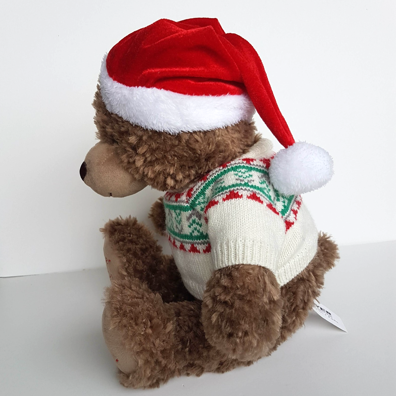 Myer CHRISTMAS BEAR MONTY 2021 Plush Teddy Bear 39cm Stuffed Animal Soft Toy5