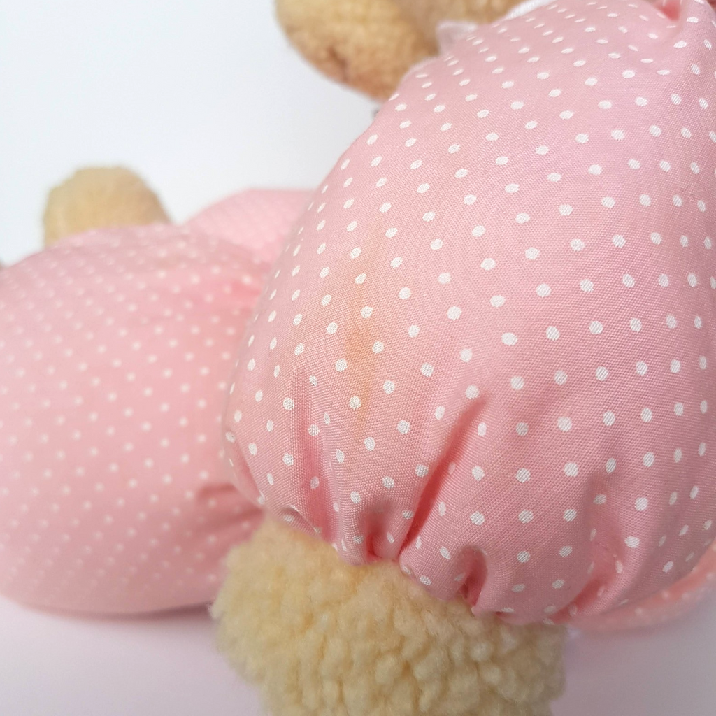 RARE Vintage DAKIN PUFFY BEAR Plush 40cm Fraser Group Stuffed Animal Soft Toy11