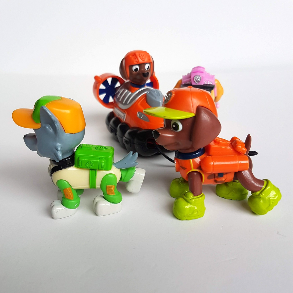 Paw Patrol FIGURES LOT Skye Zuma Rocky Hover Boat Launcher Action Figure Toys3