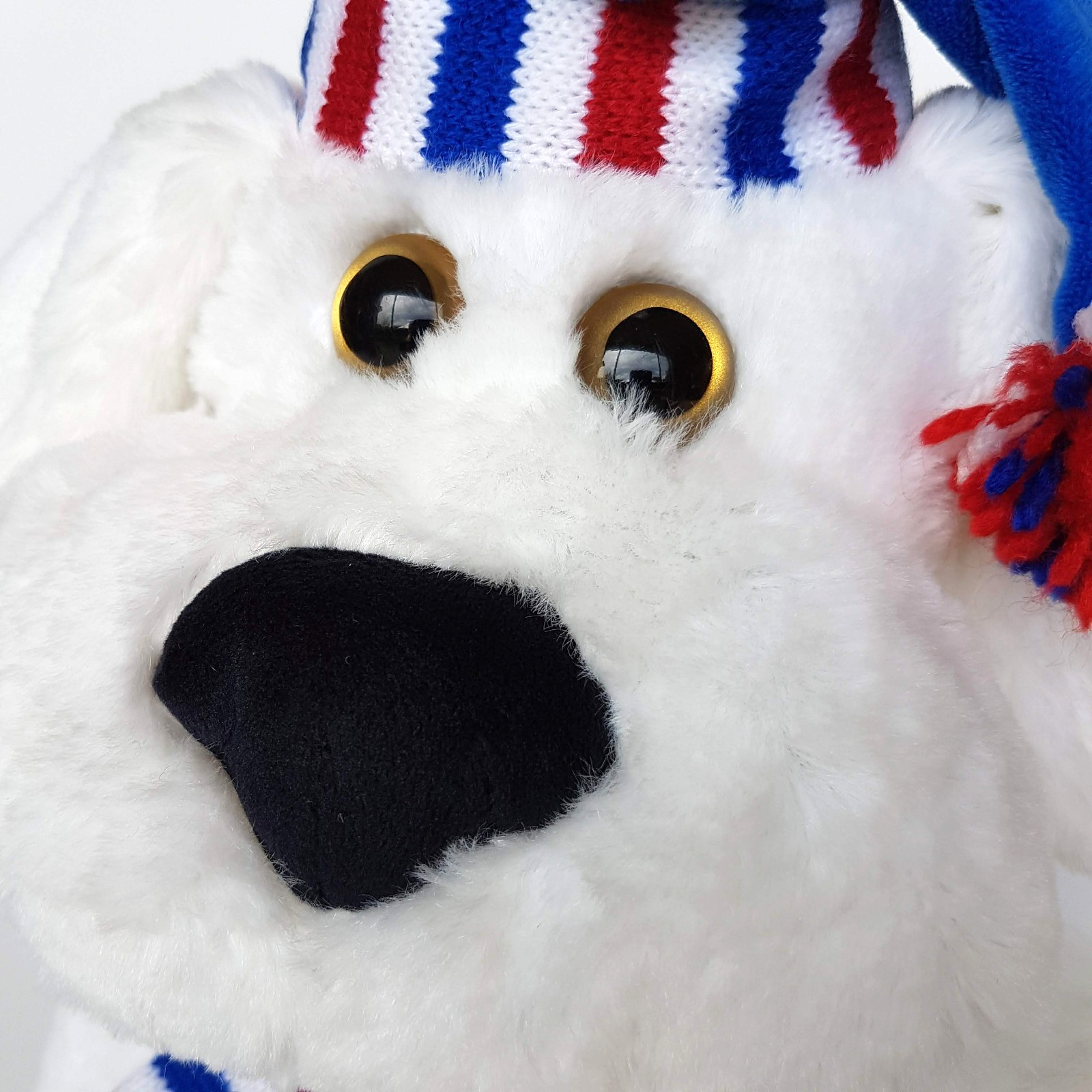 AFL WESTERN BULLDOGS Football Backpack Plush Dog Kids Bag Footy Merchandise Toy5