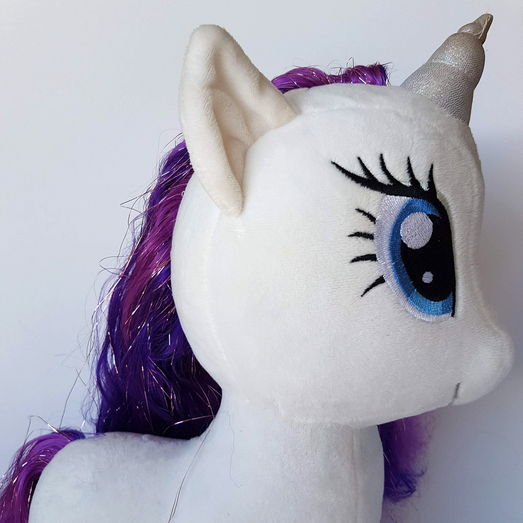 TY My Little Pony RARITY SPARKLE Large Plush 17” Stuffed Animal Soft Toy 201611