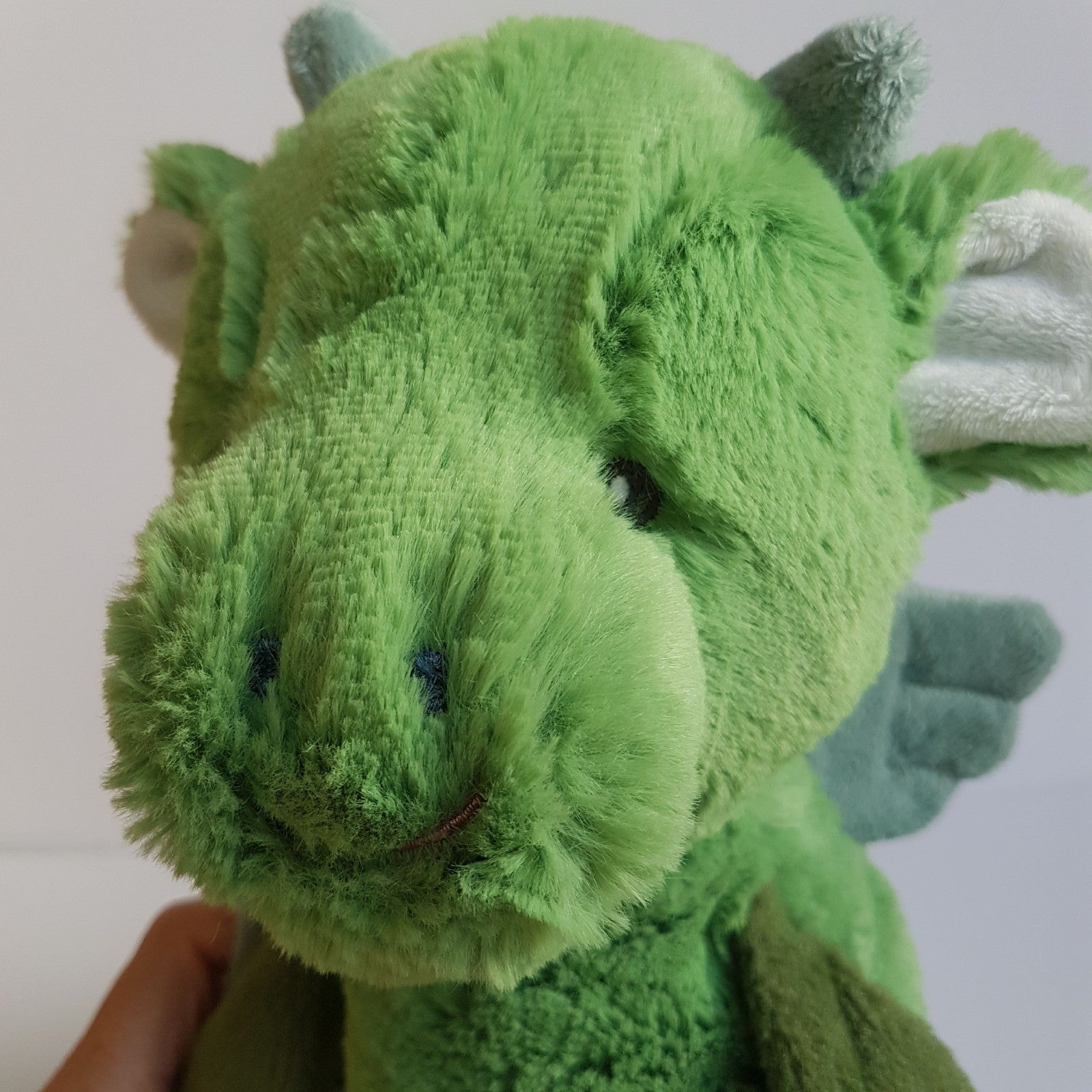 Korimco GREEN DRAGON Plush Fantasy 40cm Soft Toy Stuffed Animal Cuddly Floppy6