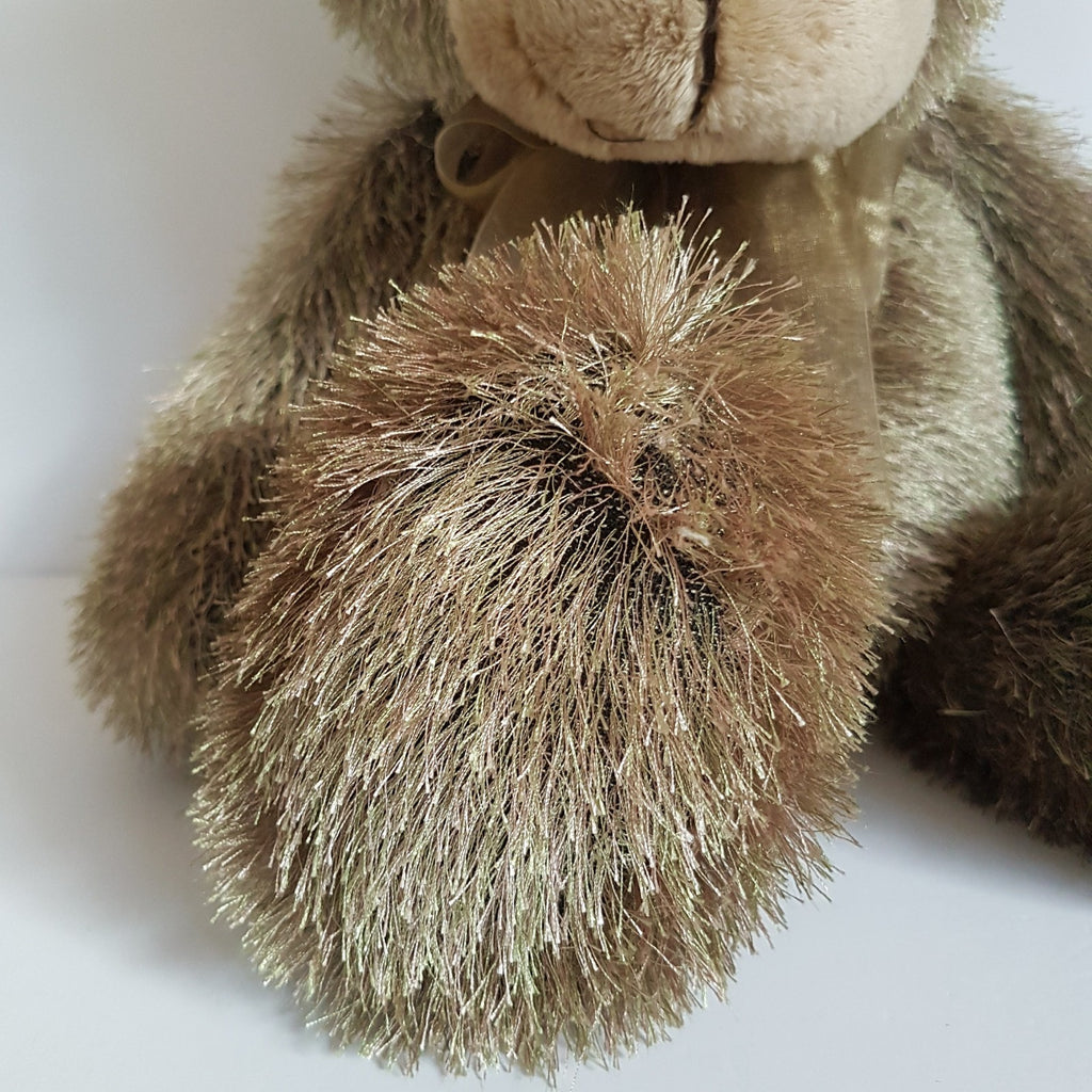 Baby Touch SHAGGY TEDDY BEAR 45cm Plush Soft Toy Floppy Stuffed Animal Cuddly3