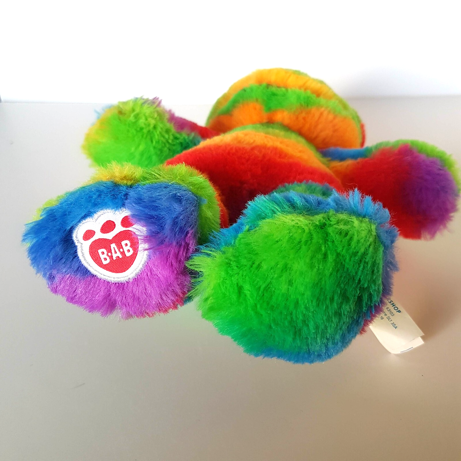 Build A Bear RAINBOW FROG 24cm Small Frys BUDDIES Plush Stuffed Animal Soft Toy6