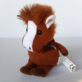Adorable PONY HORSE Plush Stuffed Animal Soft Toy Beanbag Kids Toy Small Brown0