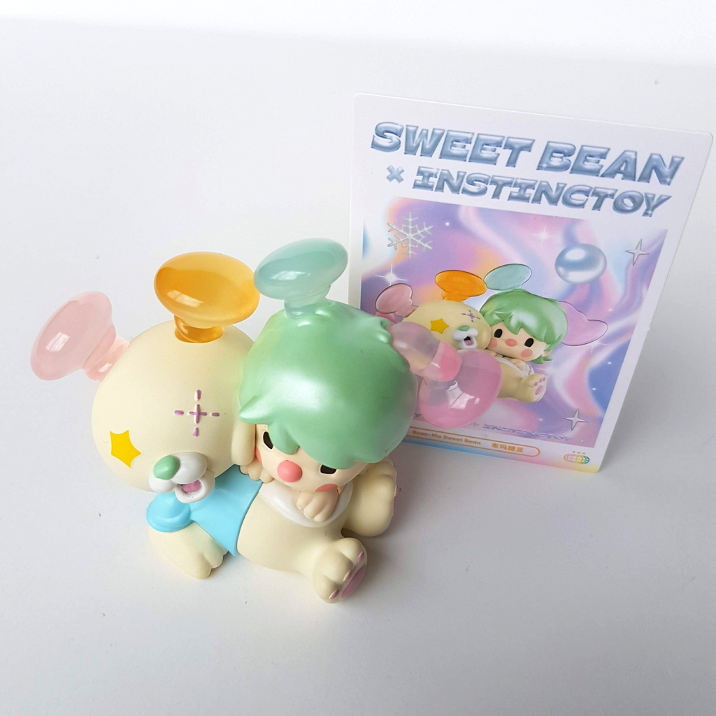 Pop Mart SWEET BEAN x INSTINCTOY Booo Ma Sweet Bean 7cm + Card Figure Pastel Toy3