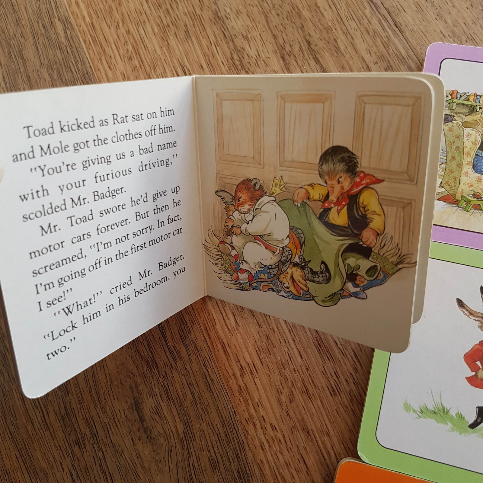 Vintage WIND IN THE WILLOWS & BRER RABBIT Book Lot Childrens Bundle Board 198813